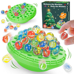 INKZOO Marble Balance Game base tilt design provides family-friendly wobble challenge