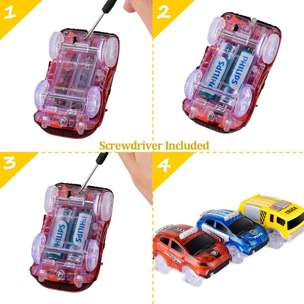 INLAIER requires 2 AA batteries for vivid LED lighting