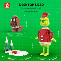 Inmygene poseable joints enable dynamic desk display options.