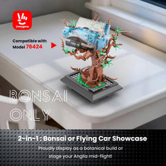 Inmygene Willow Tree Bonsai mini car view captures whimsical storytelling