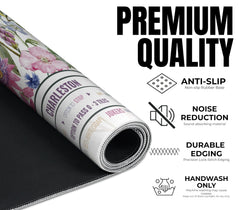 InnoBeta Mahjong Mat Flower-Carnation-12 velvet bag: convenient storage on the go