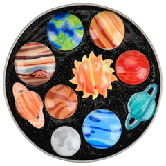Inner-ACTIVE putty with sun and moon charms supports fine motor skills.