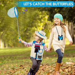 INNOCHEER Magnifying Glass reveals tiny details on leaves and bugs.