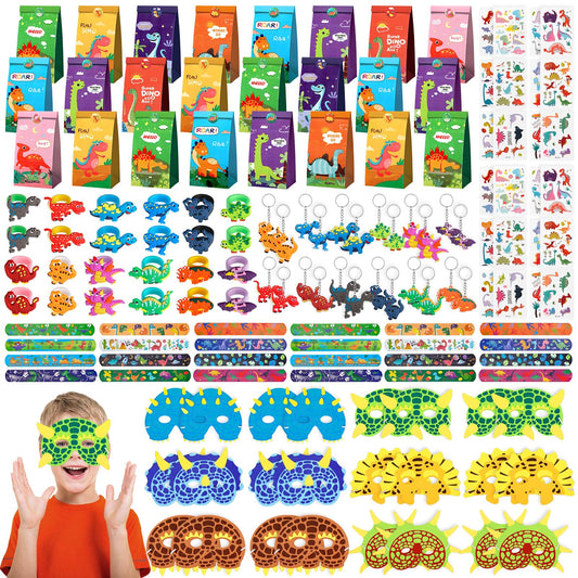 INNOCHEER dinosaur party favors bag for take home gifts and party decor.