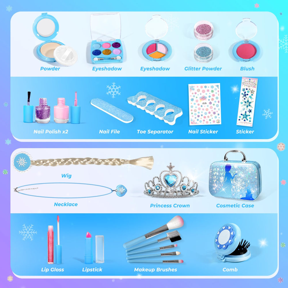 INNOCHEER folding comb for gentle grooming during pretend makeover sessions