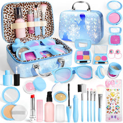 INNOCHEER Frozen makeup box for toddlers encourages imaginative play and safe fashion fun.