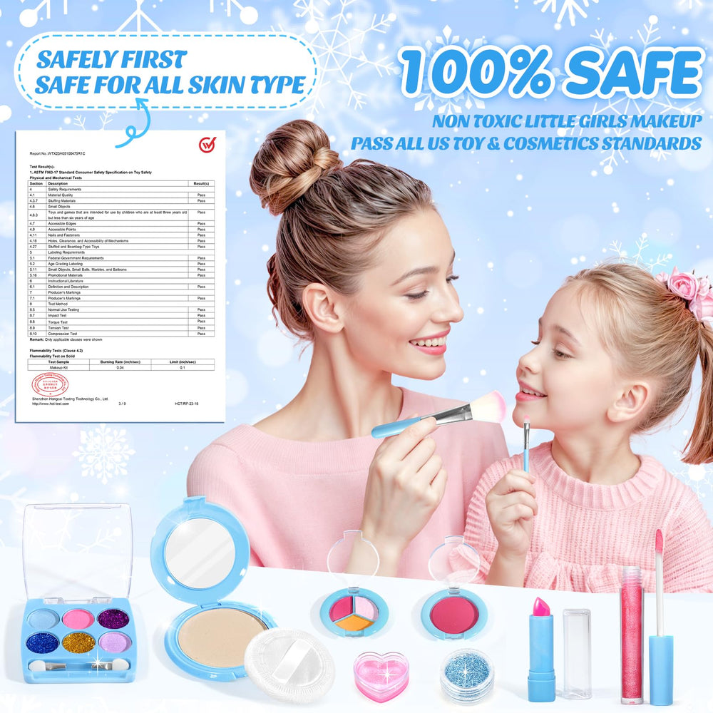 INNOCHEER makeup brushes for gentle, mess-free application