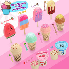 INNOCHEER sundae treats showcase appealing visuals for role-play customers.