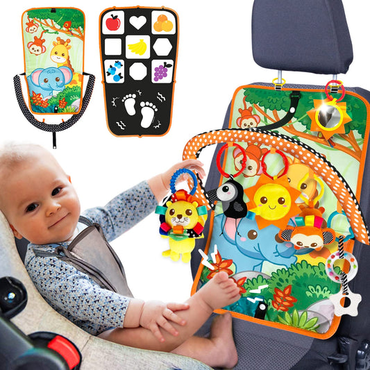 Innofans baby car seat toys with mirror for curious exploration and self-recognition