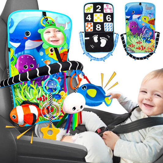 Innofans Ocean Animals plush close-up for baby play and sensory exploration.