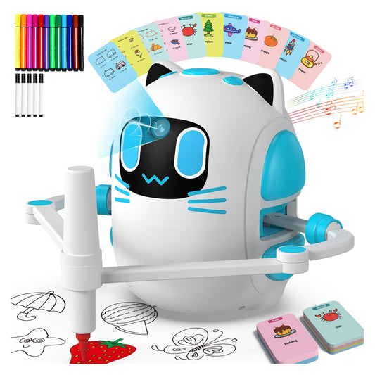 Innofans drawing robot with camera recognition front view guiding kids