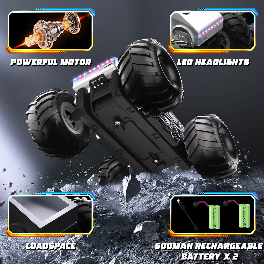 Innofans all-terrain RC car body designed for durability on varied surfaces.