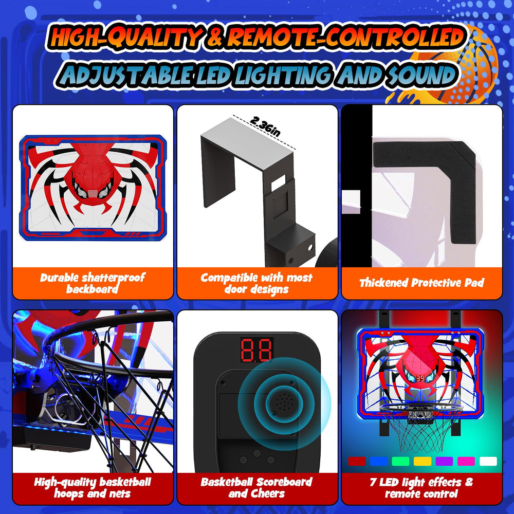 Innofans Spider hoop LED lights add visual flair during play