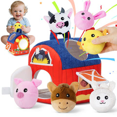 INNOSKY baby gift-ready farm set as a charming first present for 6-12 months.