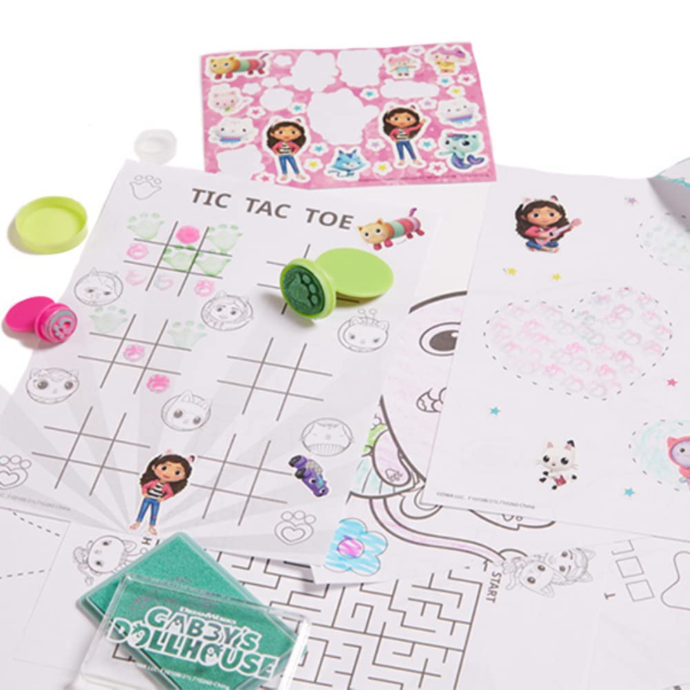 Innovative Designs Gabby’s Dollhouse deluxe activity set mini gel pens add bright accents