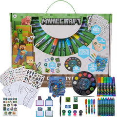 Innovative Designs Minecraft Creativity Art Set front packaging for kids' crafts