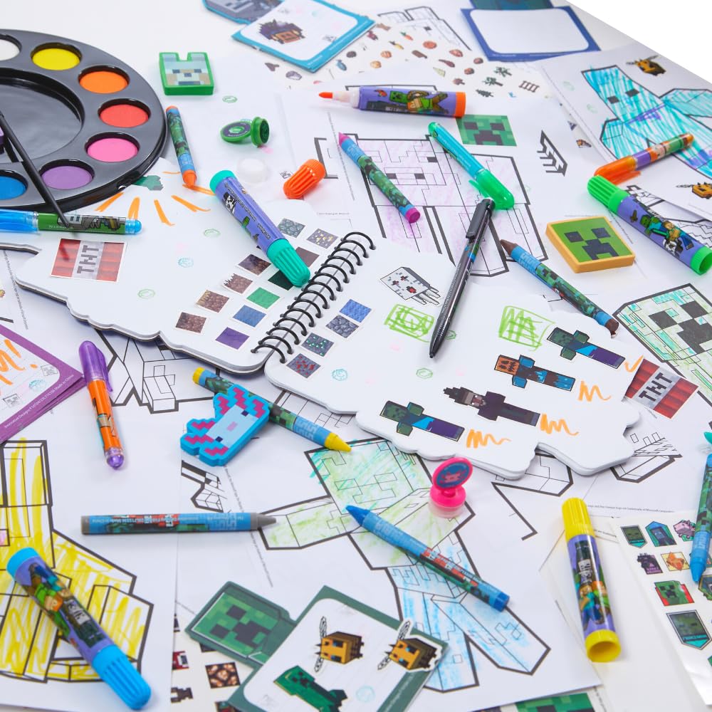 Innovative Designs Minecraft markers for bold outlines and doodles