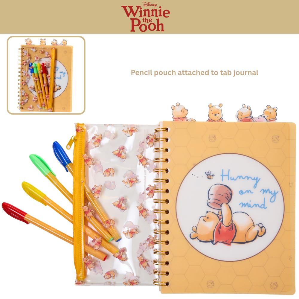 Innovative Designs Pooh Hunny pot cover showing cheerful design for journaling