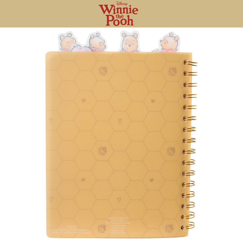Innovative Designs Pooh themed separators with illustrations for organization