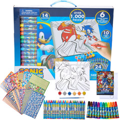 Innovative Designs Sonic canvas set with pre printed canvas for easy painting.