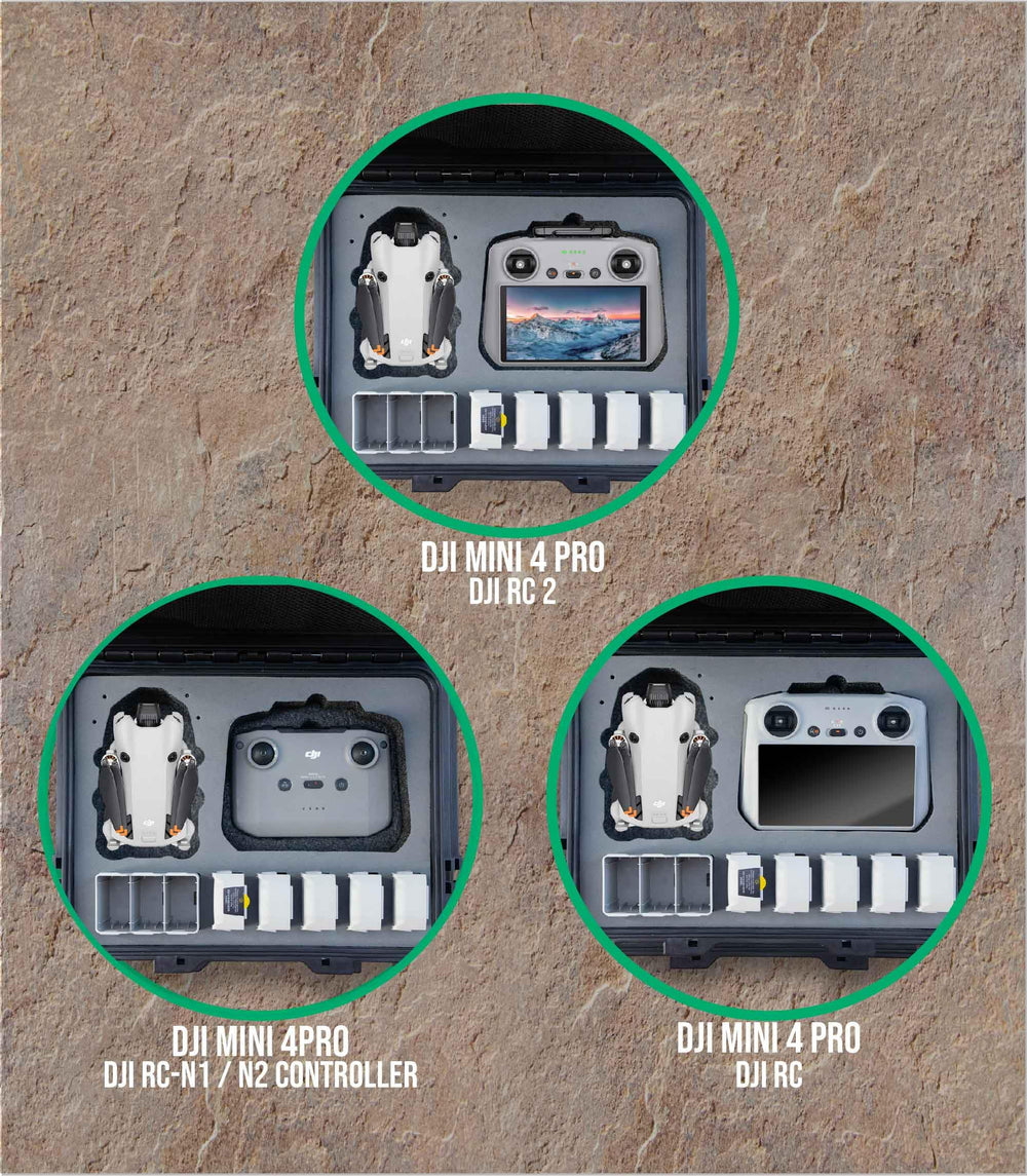 INNVO case rubber handle and adjustable strap for easy carry.