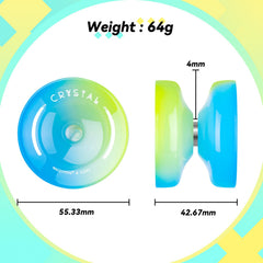 INOVASHON Yoyo K2 Crystal packaging and bag supporting easy gifting