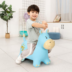 INPANY bouncy horse hippo hopper in gift packaging for birthdays