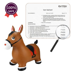 INPANY bouncy horse toy classroom décor and play option