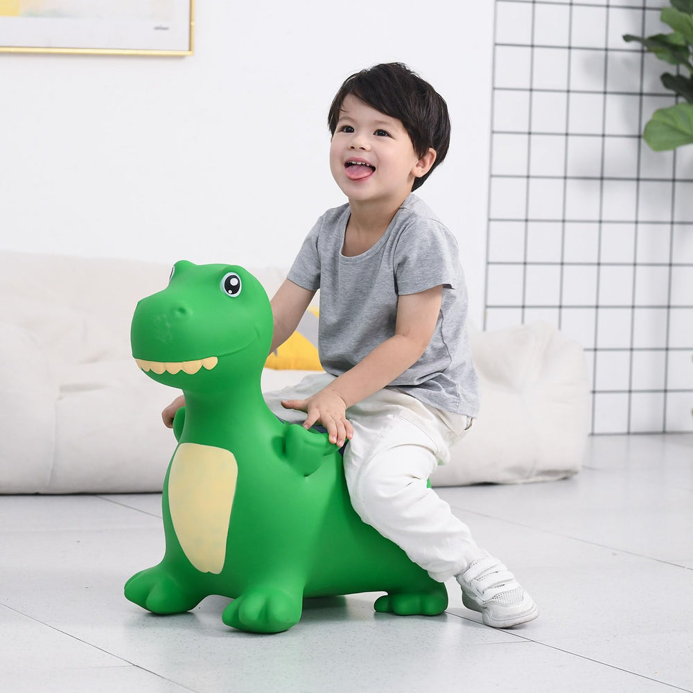 INPANY Bouncy Horse weight capacity illustration shows 100 lbs limit