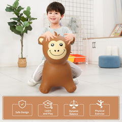INPANY bouncy monkey hopper gift-box packaging showcases ready-to-gift appeal for birthdays