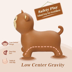 INPANY bouncy monkey hopper inflation valve focuses on quick setup and reliable seal