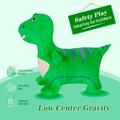 INPANY Dinosaur Hopper weight capacity supports safe, shared family play.