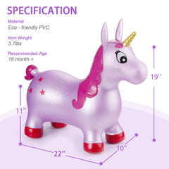 INPANY Unicorn Hopper soft body detail for comfy bounce