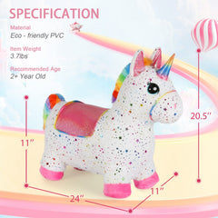 INPANY kid rides-on action supports imaginative play and balance.