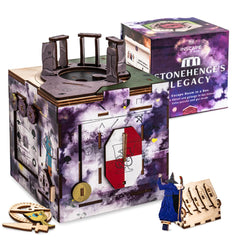 INSCAPE Cluebox Stonehenge Legacy cover invites immersive puzzle exploration.