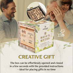 INSCAPE Maya's Myths gift-ready box makes a memorable present for puzzle lovers