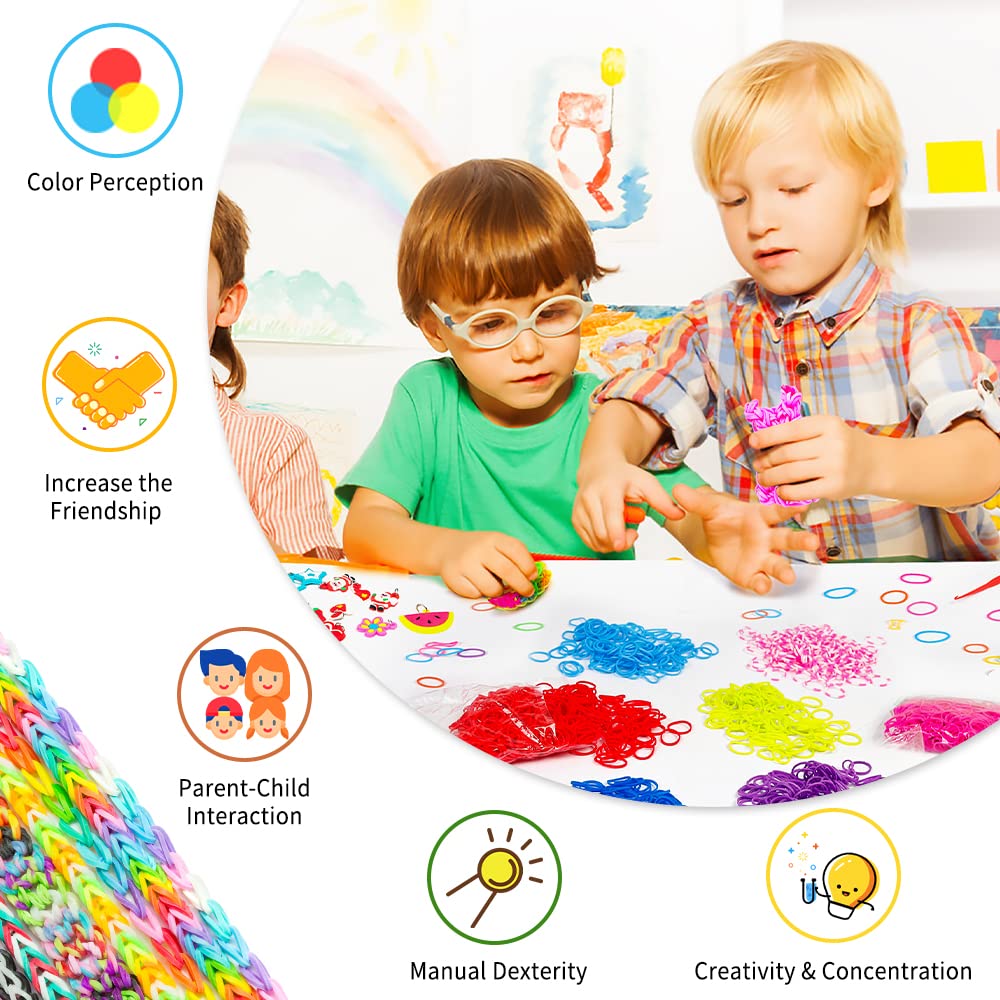 INSCRAFT kids bracelet making activity sparks imagination and dexterity