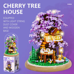 Durable building blocks ensure lasting assembly and an elegant bonsai-inspired piece.