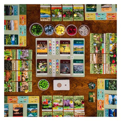 Inside Up Games Earth: tableau growth visible on a thriving island map.