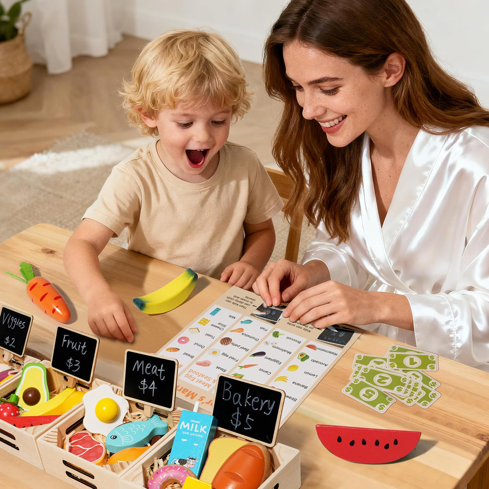 Inslat safety polished-edges wood toys ensure gentle touch during play