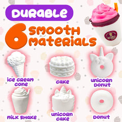Insnug Paint Your Own Squishies Kit – ice cream scented squishy for calming tactile fun