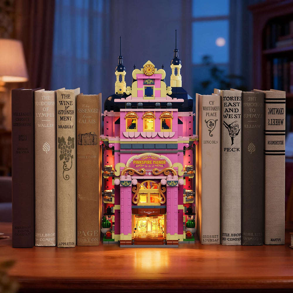 INSOON Pink Estate 3-Style Display demonstrates versatile layout options for display.
