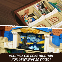 INSOON Artworks frame Last Supper brick composition in a compact frame