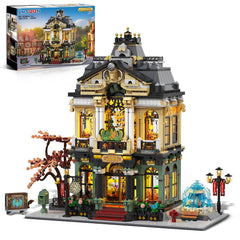 INSOON City Jewelry Store front lit display highlights treasures for stylish home décor