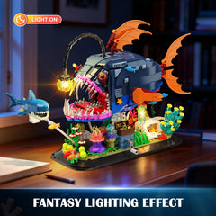 INSOON Coral reef treasure chest scene provides rich backdrop for display