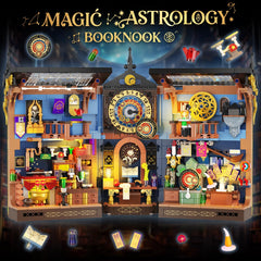 INSOON Magic Astrology Booknook open gateway reveals celestial world for imaginative display.