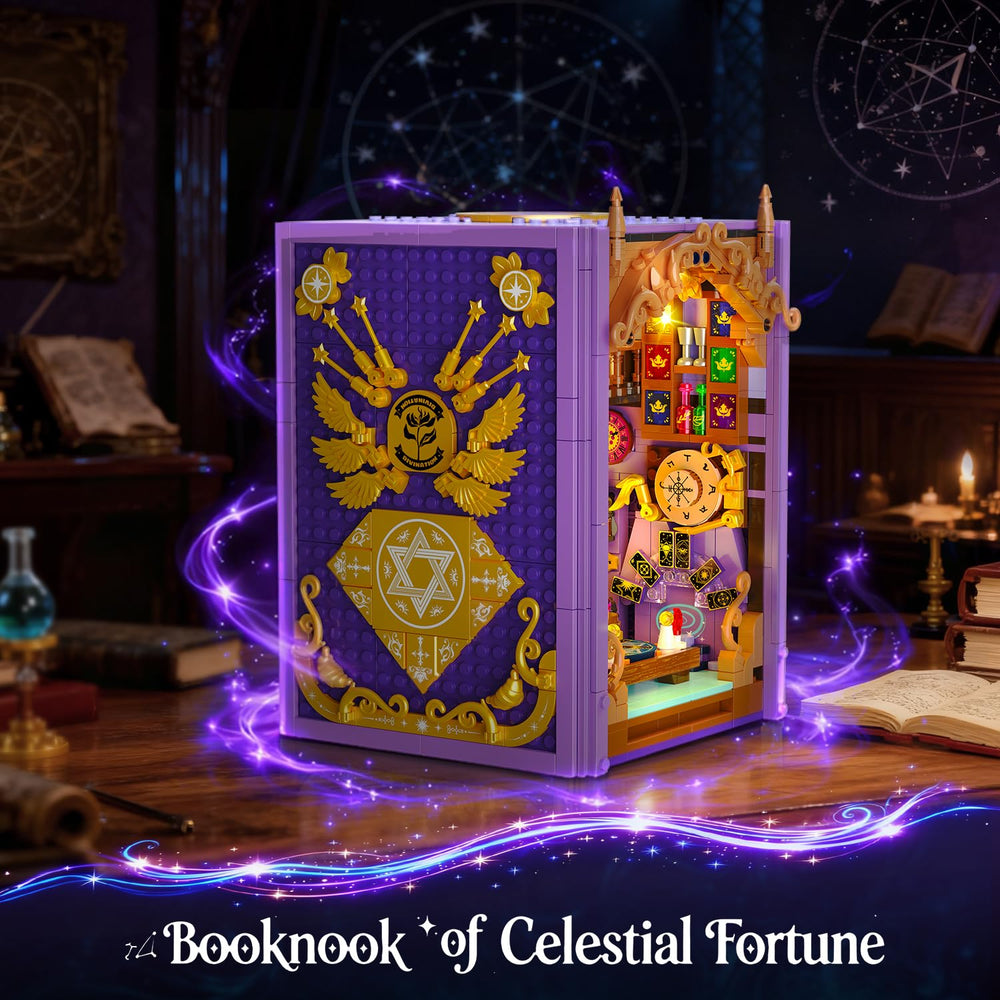 INSOON book nook spine extension adds depth to display