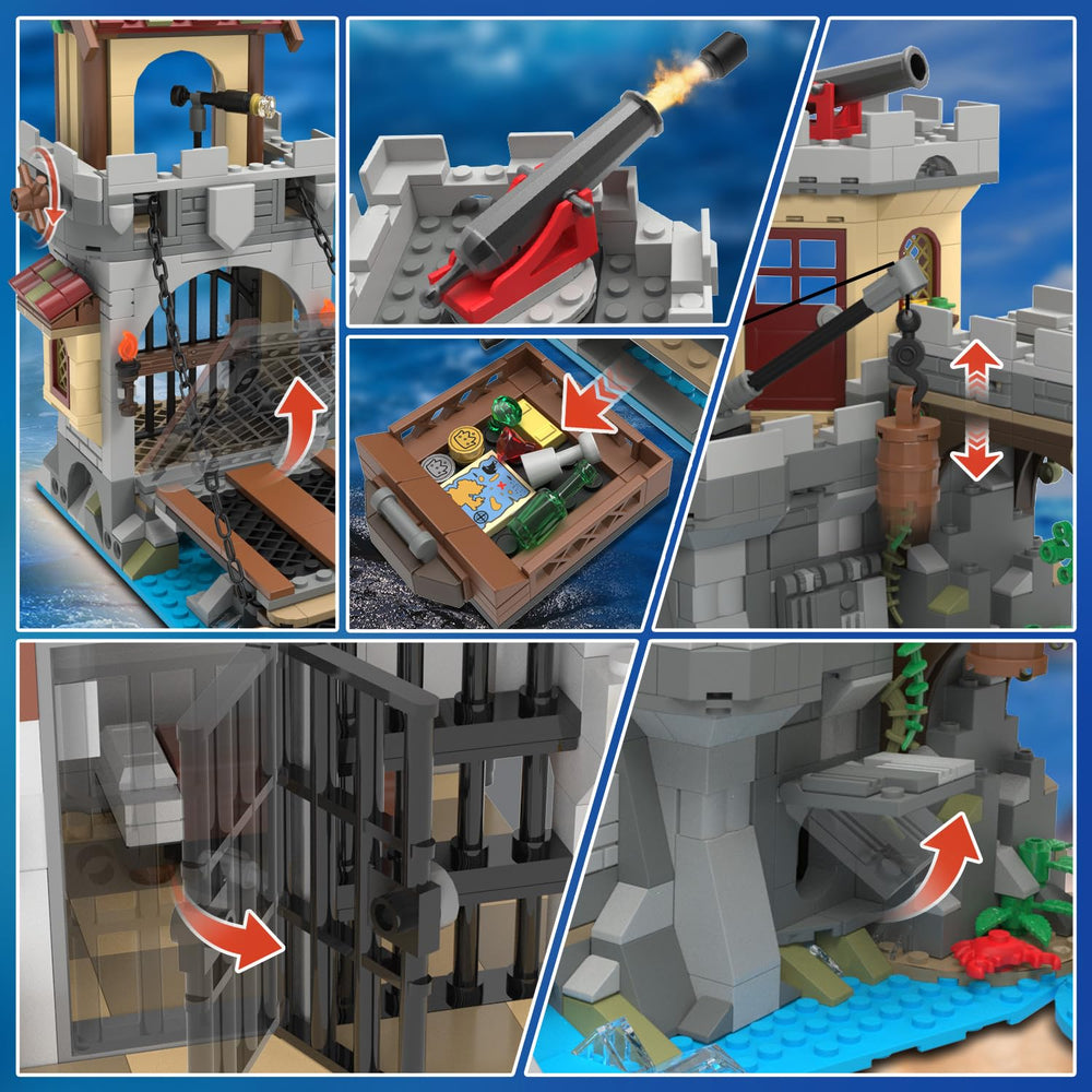 INSOON pirate ship detailed build showcases craftsmanship and storytelling potential.