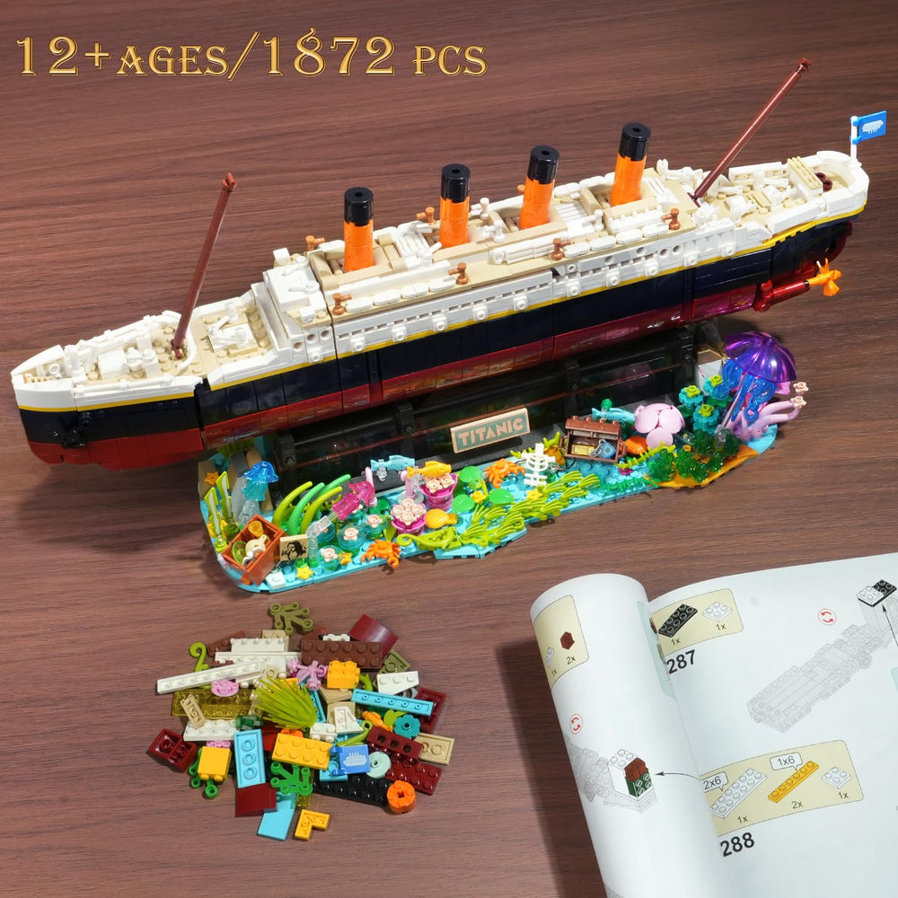 INSOON Titanic gift box with clear instructions for gifting