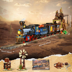 Insoon Vintage tracks and ironwork create a classic display base